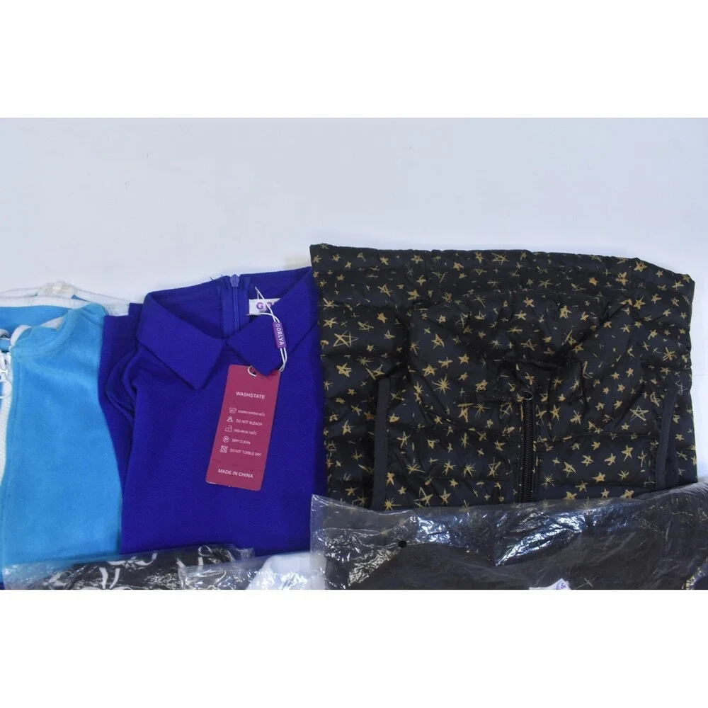 Wholesale Bulk Lot Of 13 Girls Size Small 6/7 Mixed Season Tops Bottoms Dresses